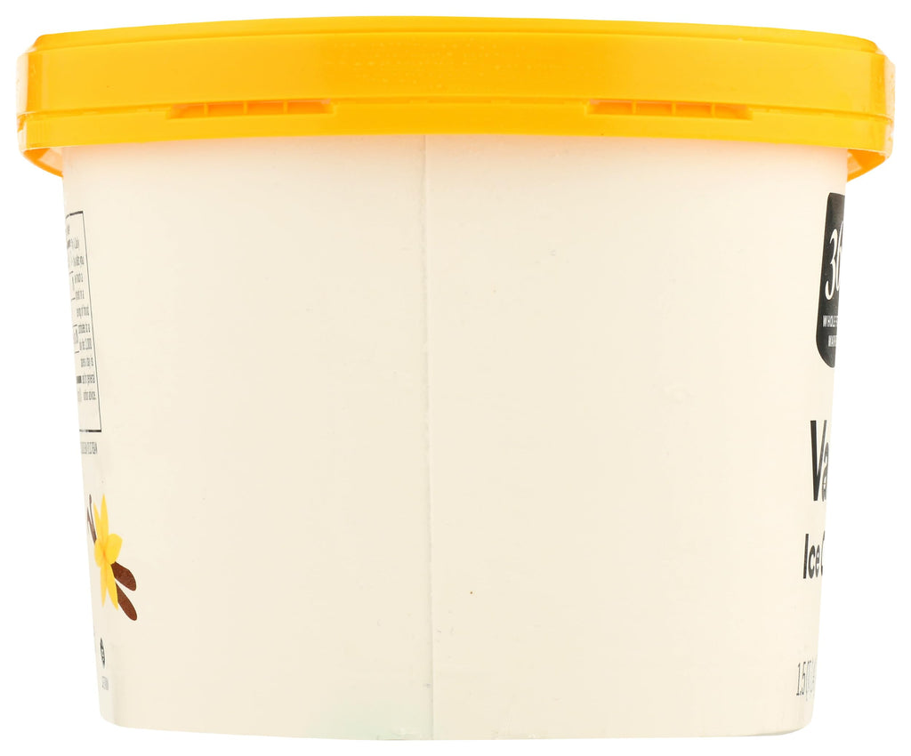 Organic Vanilla Bean Ice Cream 48 Oz 365 By Whole Foods Market
