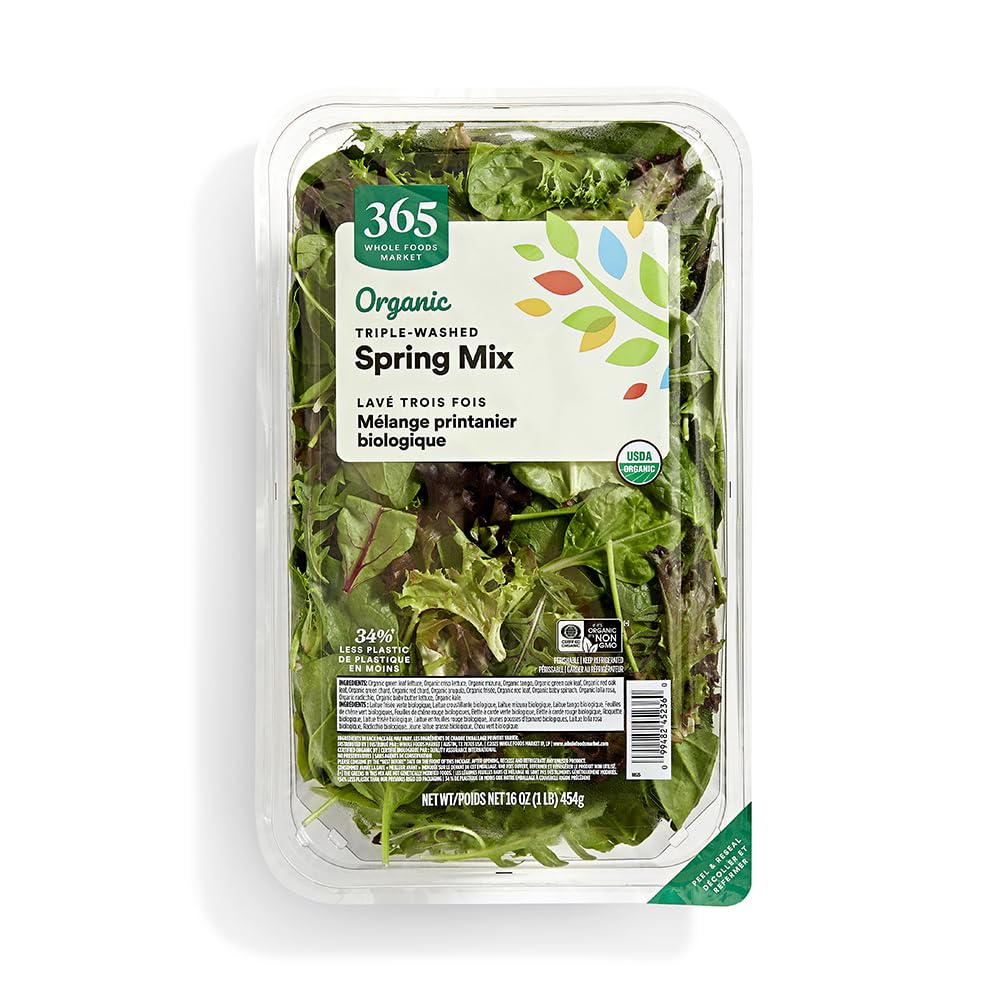 Organic Spring Mix 5 Oz 365 By Whole Foods Market