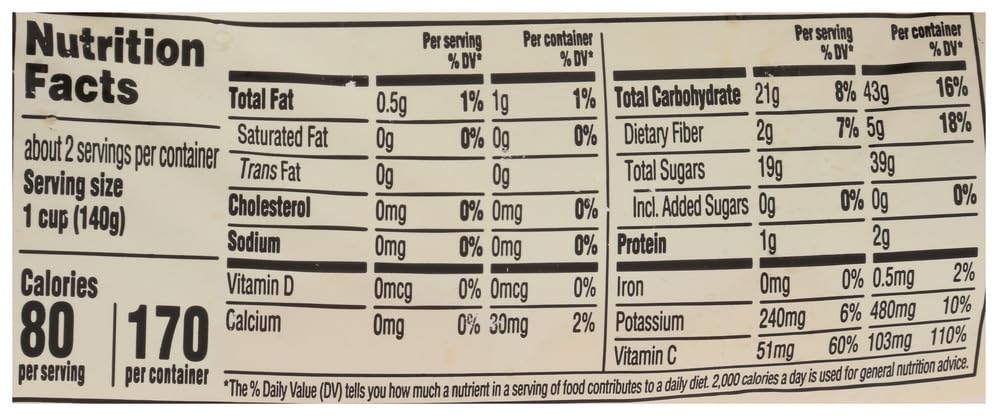 Organic Mango Chunks 10 Oz 365 By Whole Foods Market