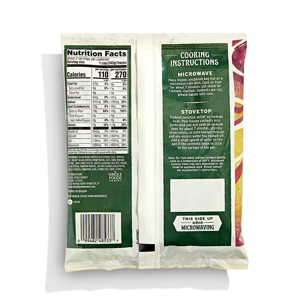 Caribbean Style Vegetable Protein Blend 12 Oz 365 By Whole Foods Market