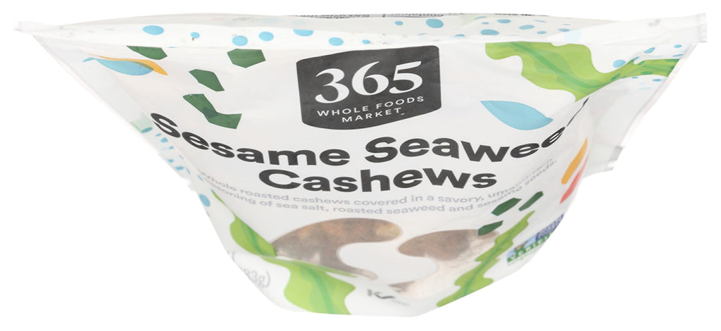 Cashews Seaweed Seasoned 10 Oz 365 By Whole Foods Market