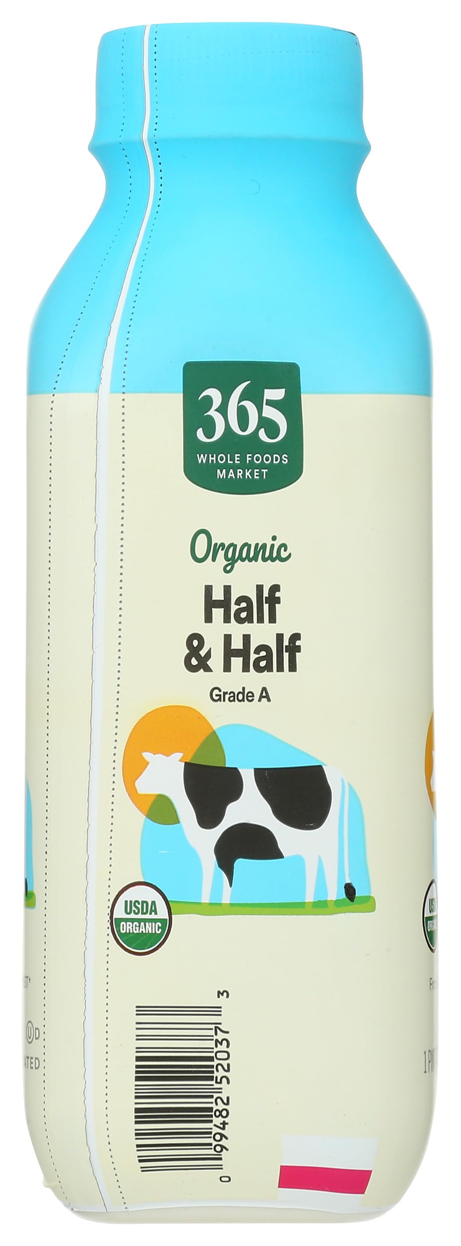 Organic Half And Half 16 Fl Oz 365 By Whole Foods Market
