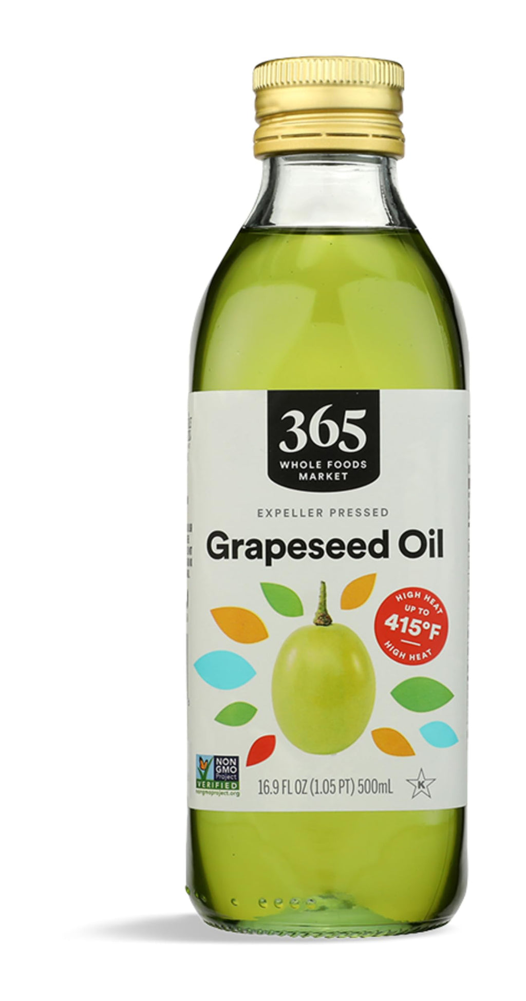 Grapeseed Oil 16.9 Fl Oz 365 By Whole Foods Market