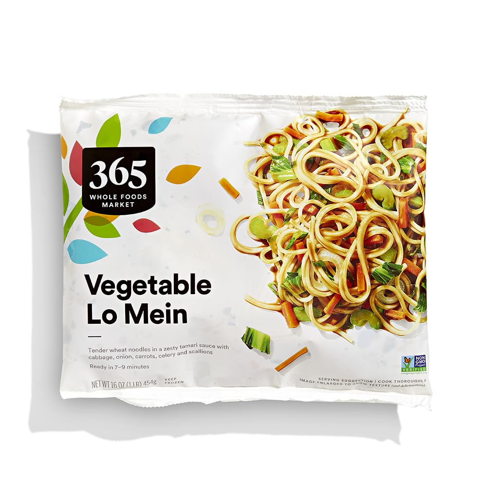 Vegetable Lo Mein Frozen 16 Oz 1 Count 365 By Whole Foods Market