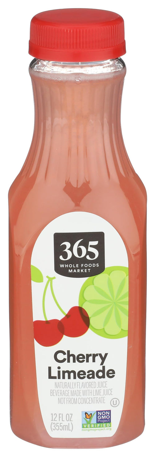 Cherry Limeade 12 Fl Oz 365 By Whole Foods Market