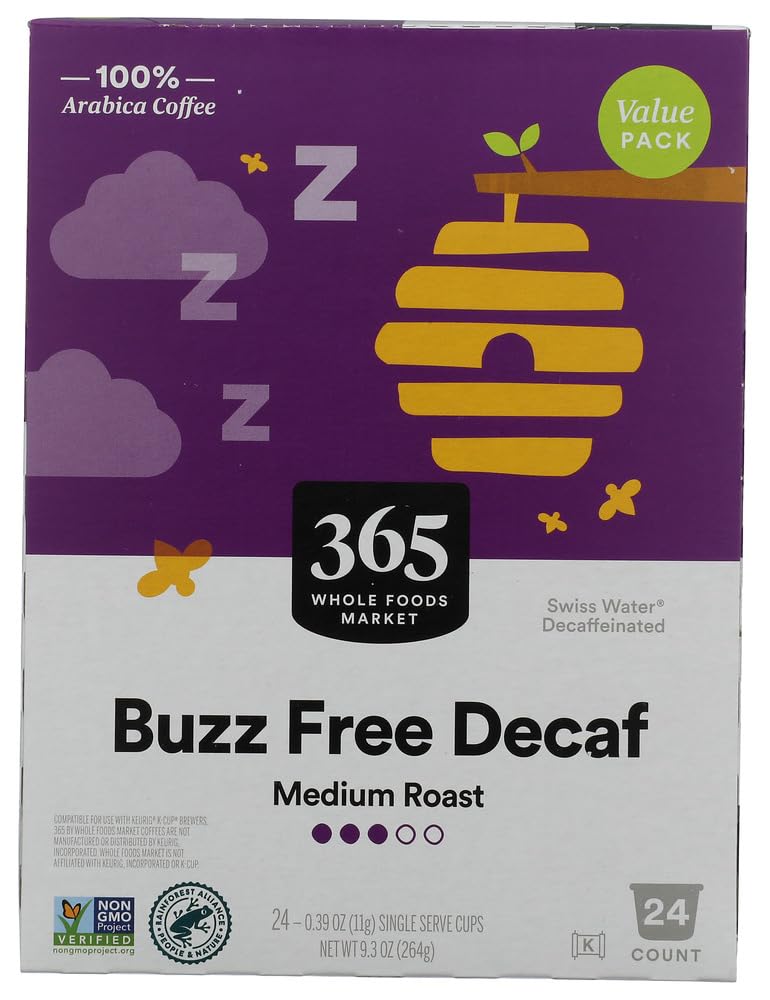 Buzz Free Value Size Coffee Capsule 9.3 Oz 365 By Whole Foods Market
