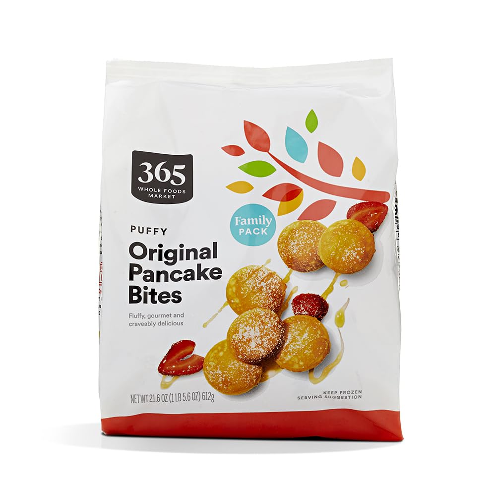 Family Pack Pancake Bites 21.6 Oz 365 By Whole Foods Market