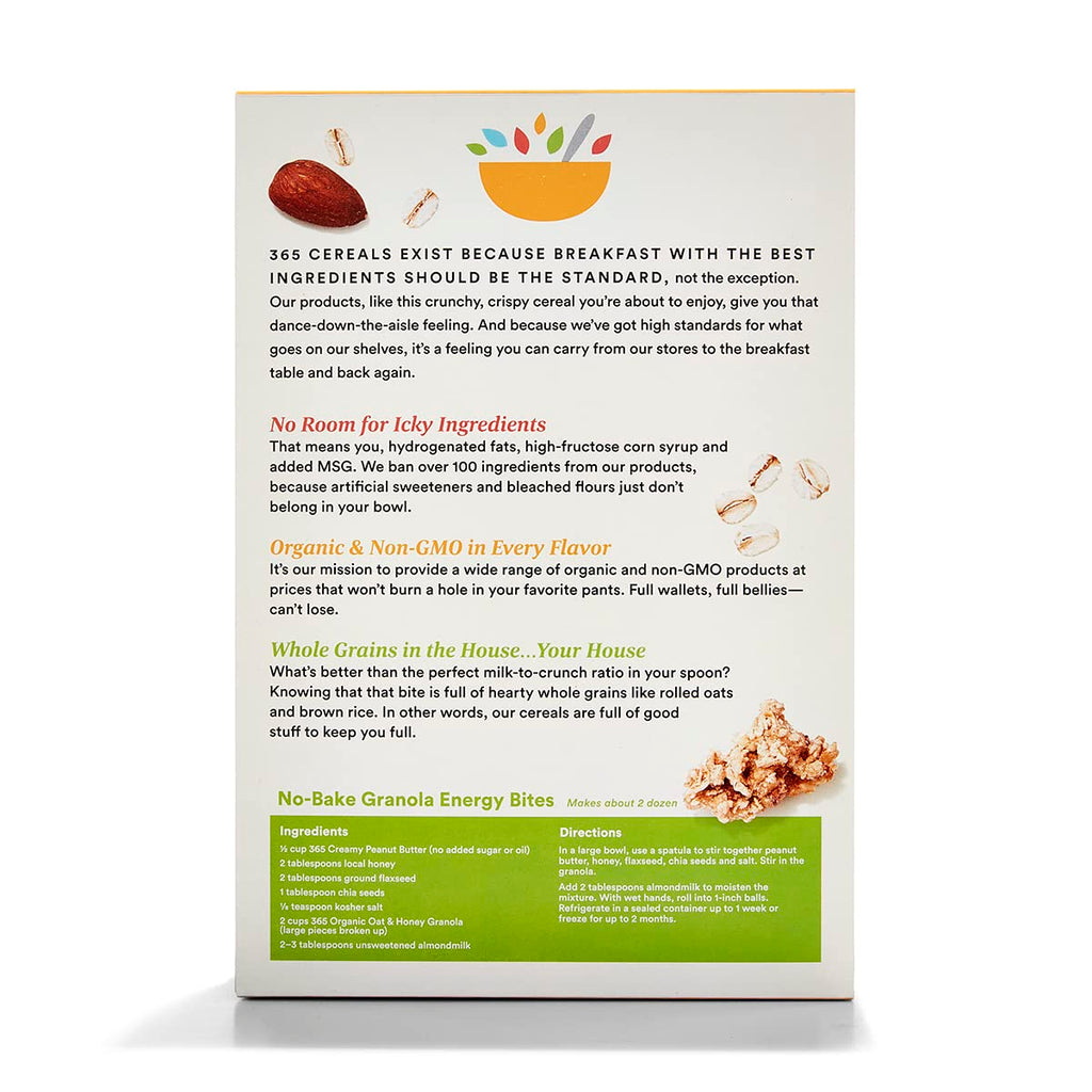 Organic Oat And Honey Granola 17 Oz 365 By Whole Foods Market