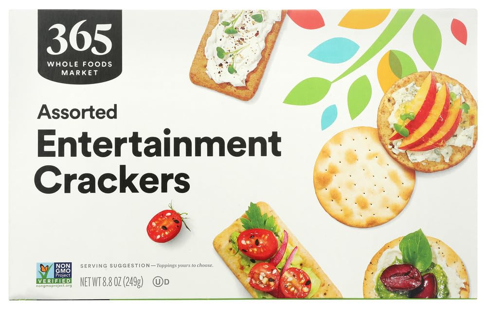 Assorted Entertaining Crackers 8.8 Oz 365 By Whole Foods Market