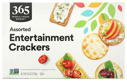 Assorted Entertaining Crackers 8.8 Oz 365 By Whole Foods Market