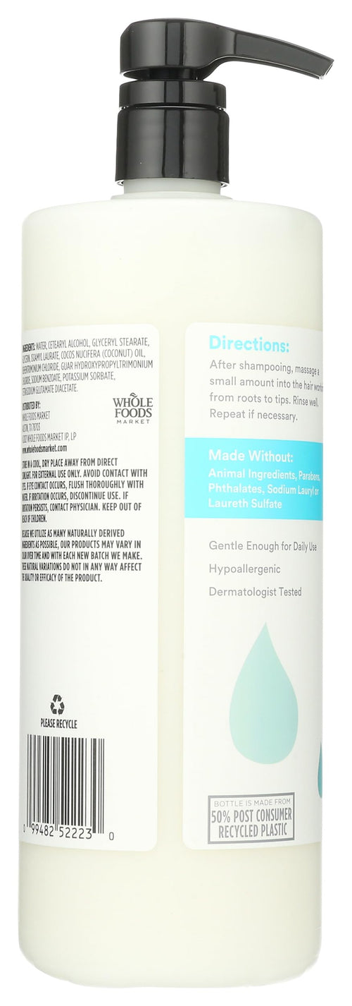 Conditioner Fragrance-Free 32 Fl Oz 365 By Whole Foods Market