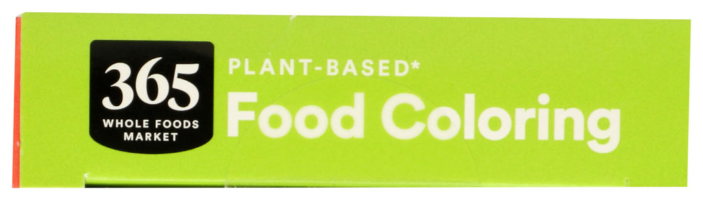 Plant-Based Food Coloring 0.3 Fl Oz Each 1.2 Fl Oz Total 365 By Whole Foods Market