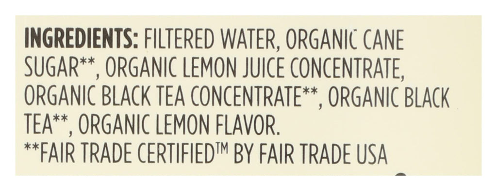 Organic Lemonade & Black Tea Blend 64 Fl Oz 1 Count 365 By Whole Foods Market