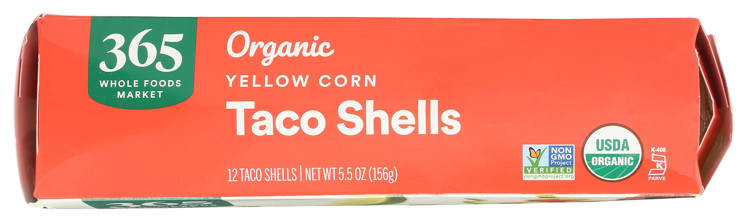 Organic Yellow Taco Shells 5.5 Oz 365 By Whole Foods Market