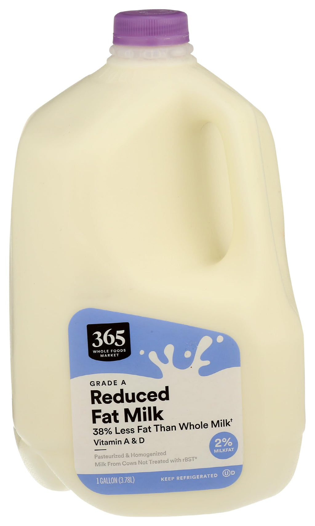 Reduced Fat 2% Milk 128 Fl Oz 365 By Whole Foods Market
