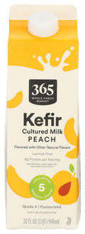 Peach Kefir 32 Fl Oz 365 By Whole Foods Market