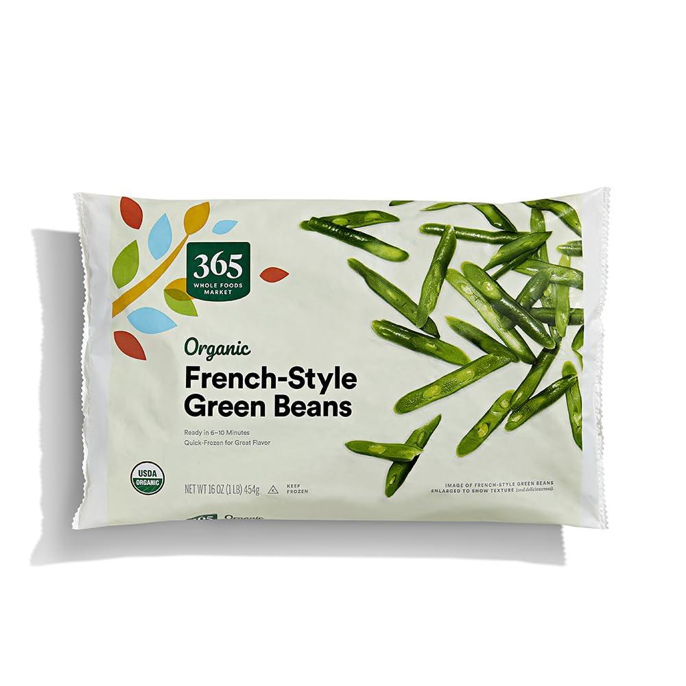 Organic French Style Green Beans 16 Oz 365 By Whole Foods Market