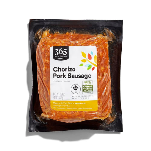 Chorizo Pork Sausage 16 Oz 365 By Whole Foods Market