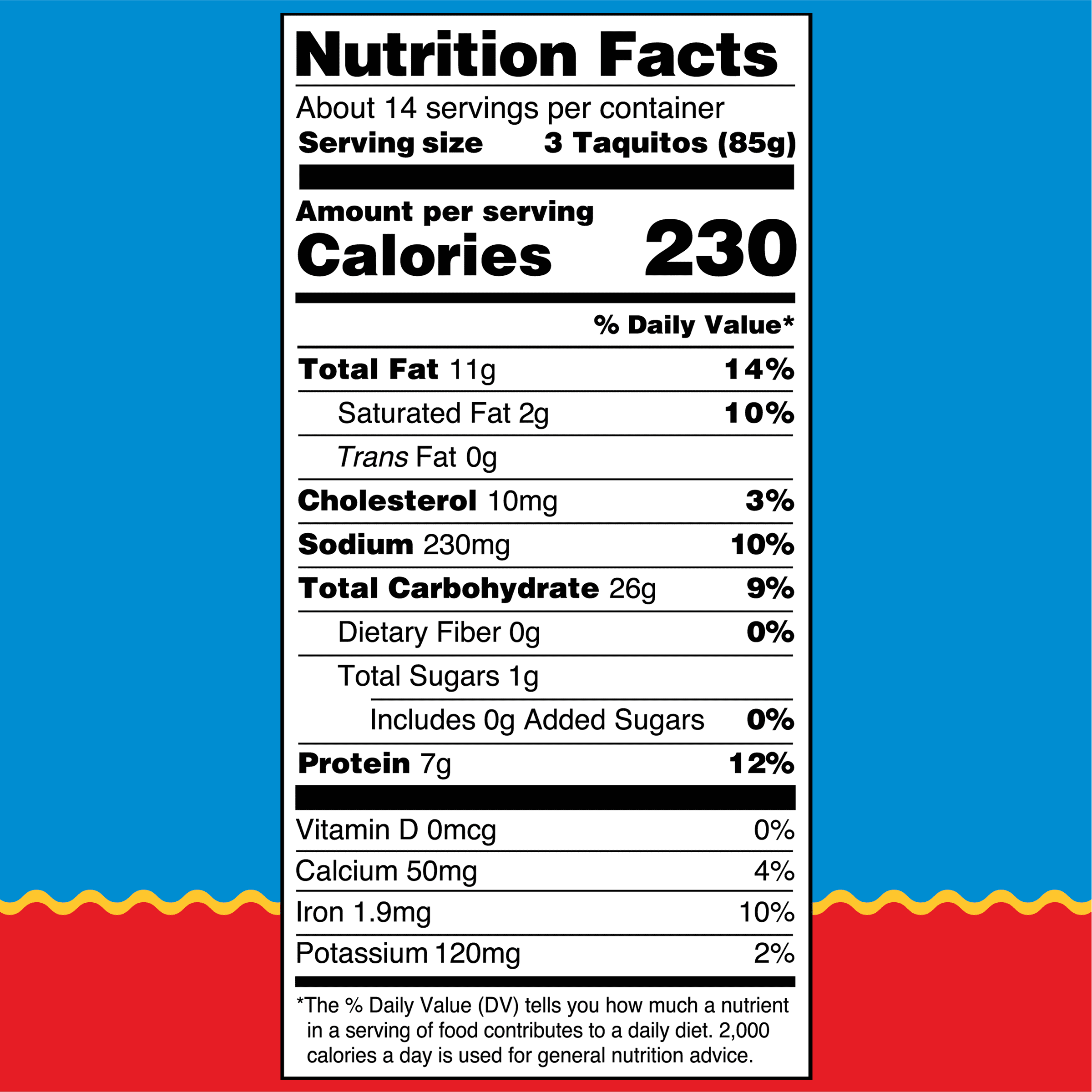 El Monterey Chicken & Cheese Flour Taquitos 44 Count Frozen 44 Oz