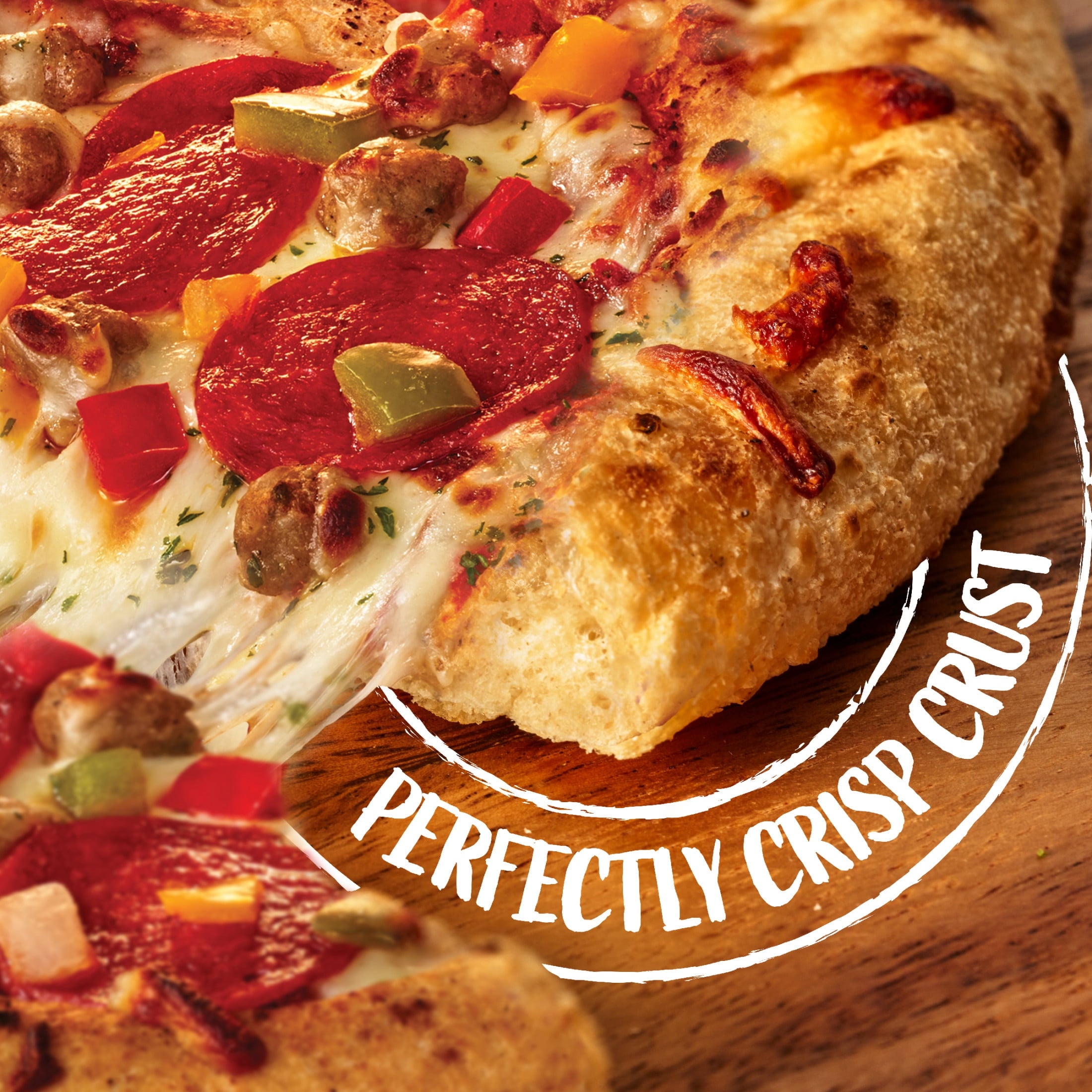 DiGiorno Supreme Wood Fired Style Crust Frozen Pizza 17.1 Oz