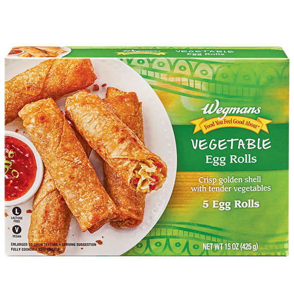 Wegmans Vegetable Egg Rolls 5 Count 15 Oz