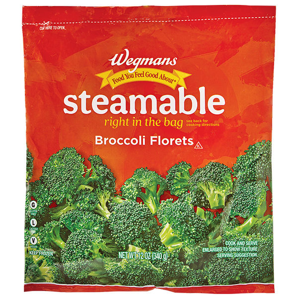 Wegmans Frozen Broccoli Florets 10 Oz