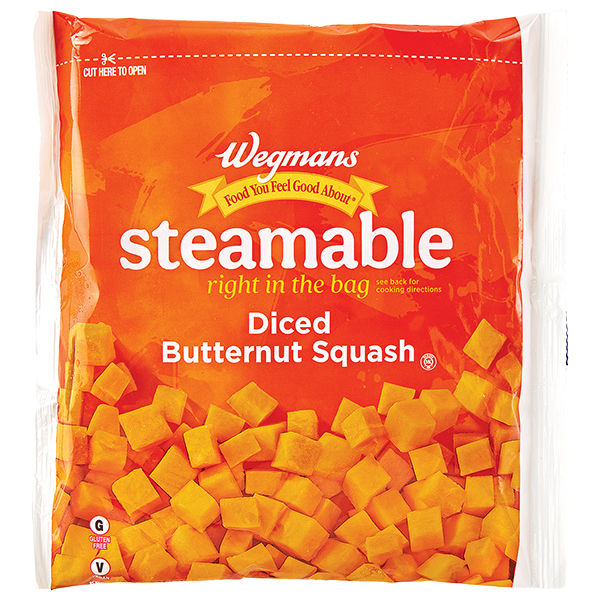 Wegmans Steamable Diced Butternut Squash 12 Oz
