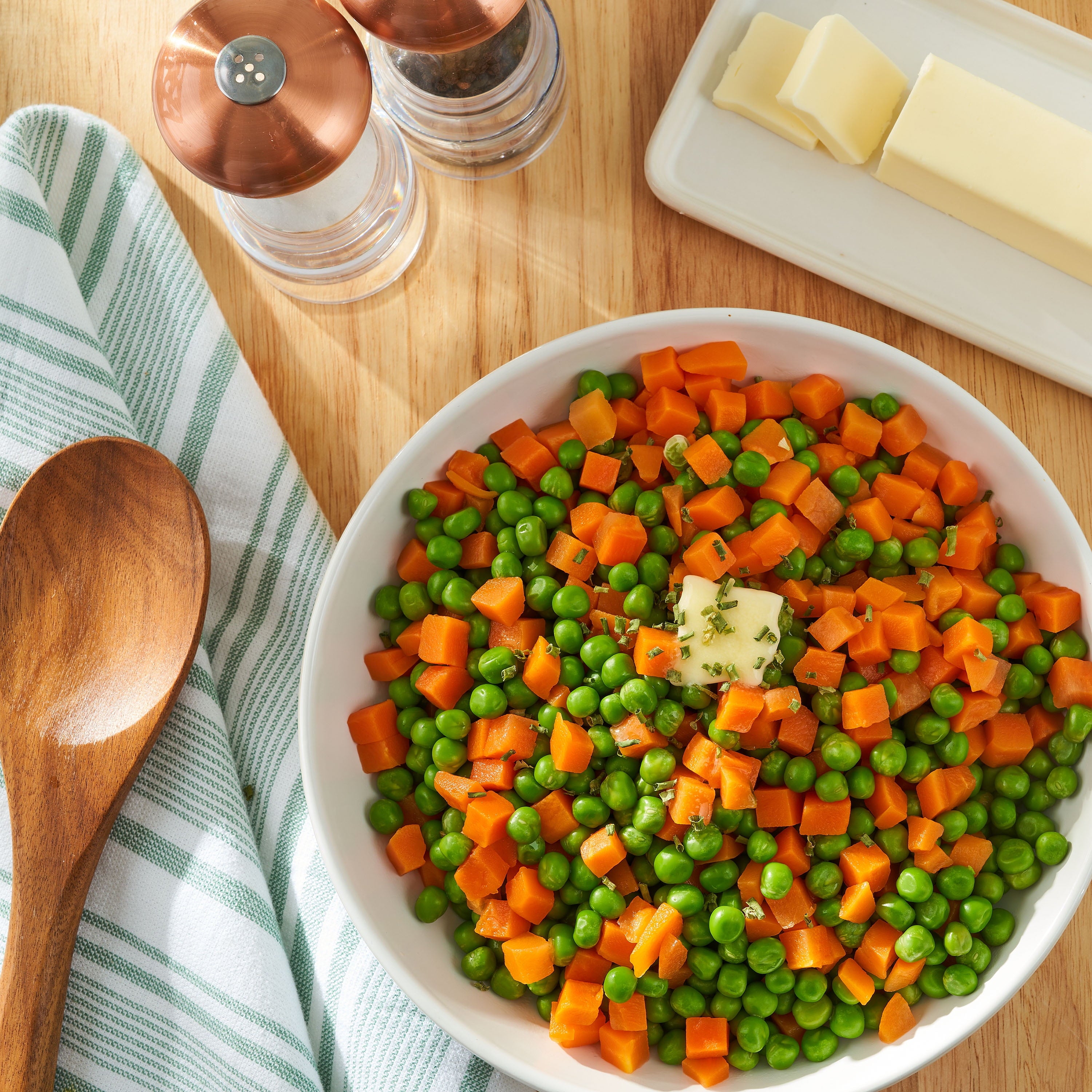 Great Value Peas & Carrots Frozen 12 Oz
