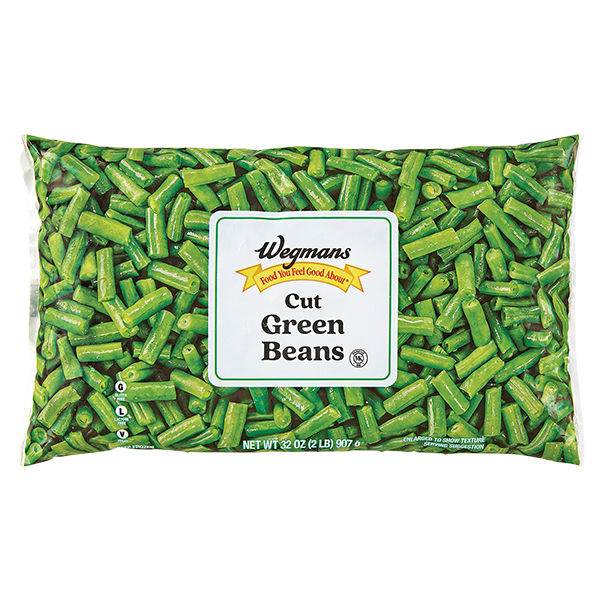Wegmans Cut Green Beans 12 Oz