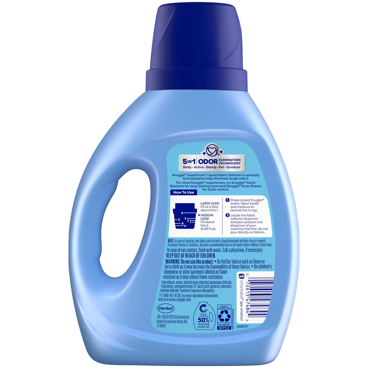 Snuggle SuperFresh Spring Burst Liquid Fabric Softener 35.7 fl oz 40 Loads