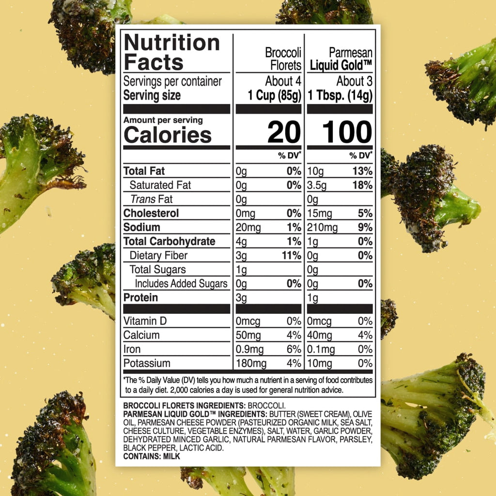 Kinder's Frozen Parmesan Broccoli Florets 13.5 Oz