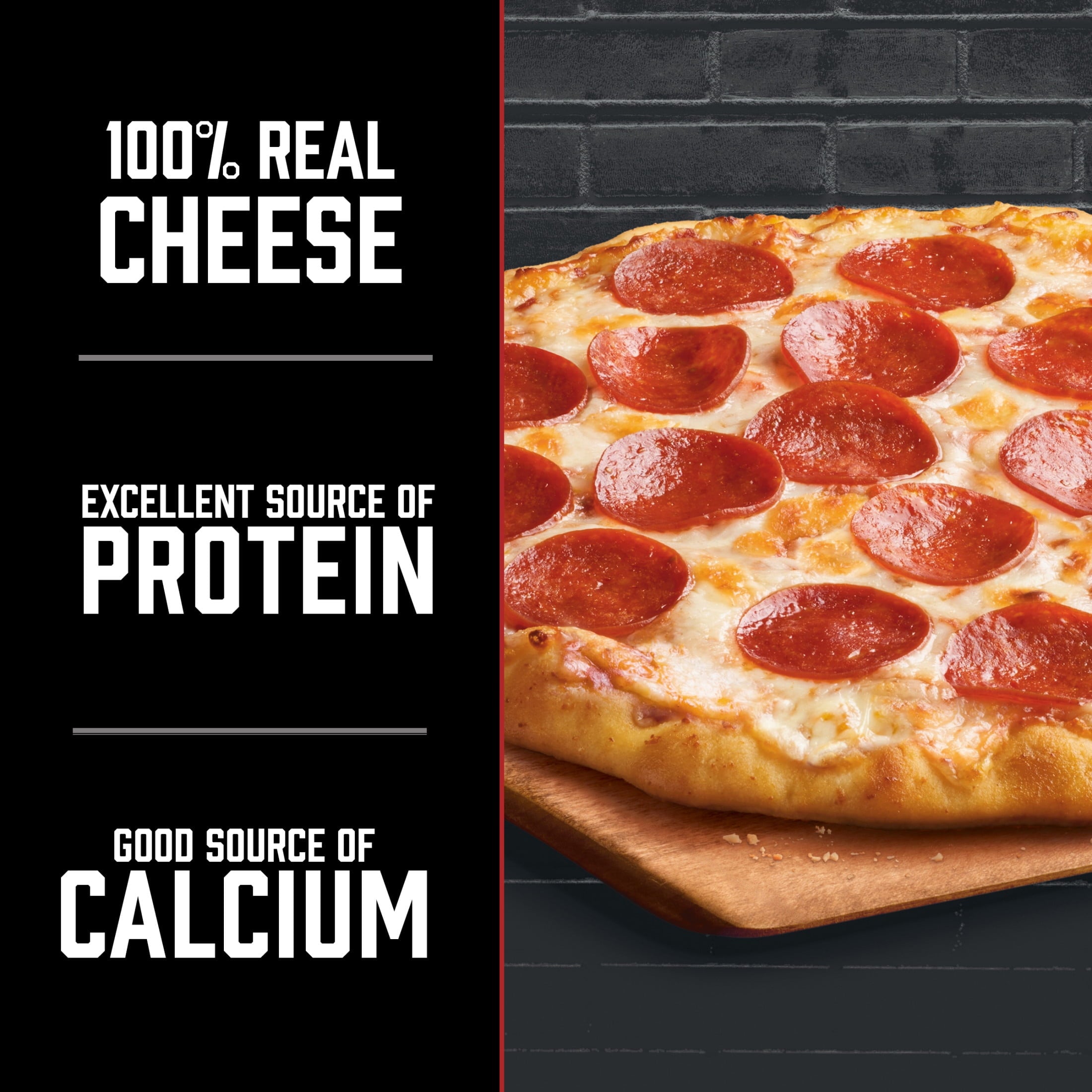 Red Baron Pepperoni Brick Oven Crust Frozen Pizza 17.89 Oz