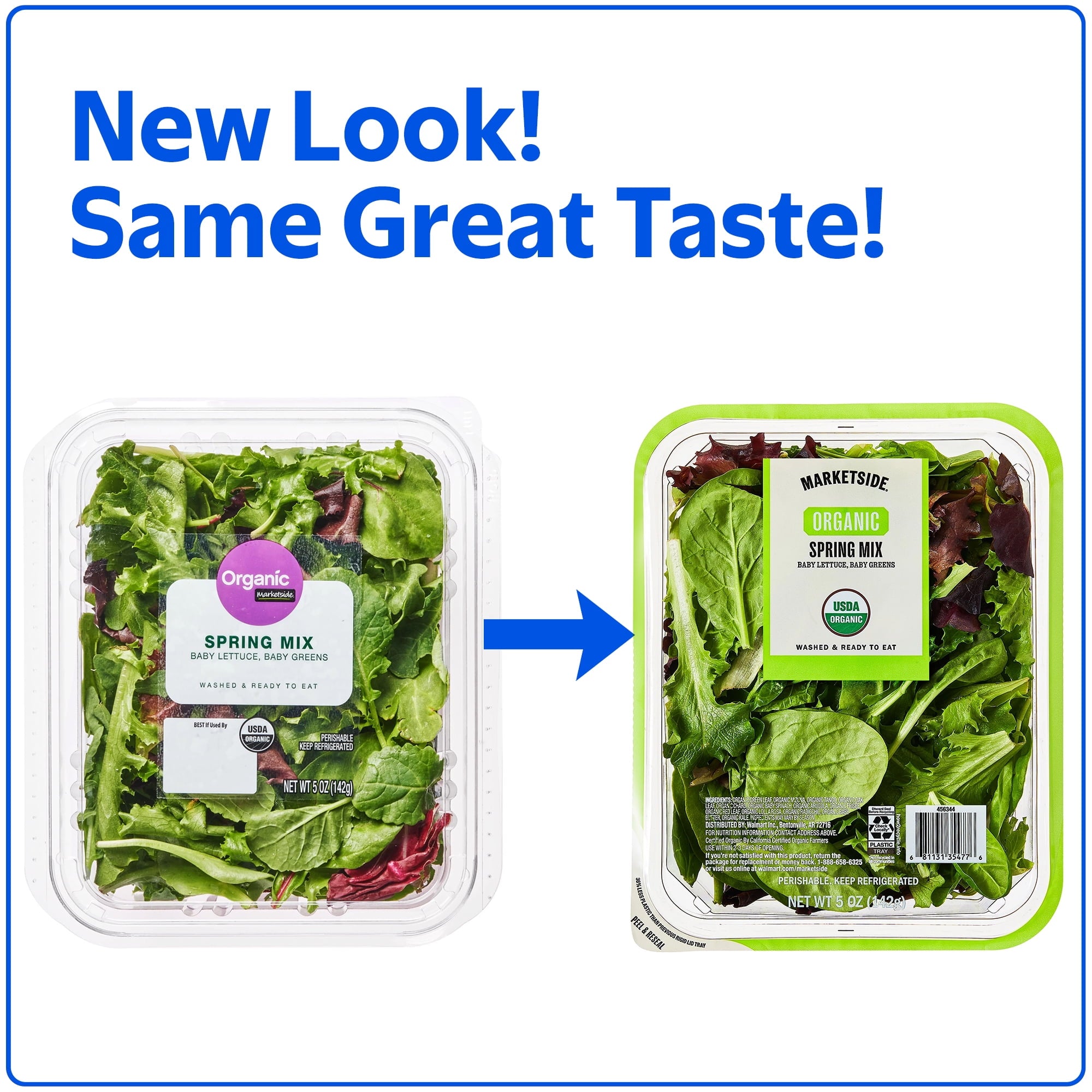 Fresh Marketside Organic Spring Mix Salad 5 Oz