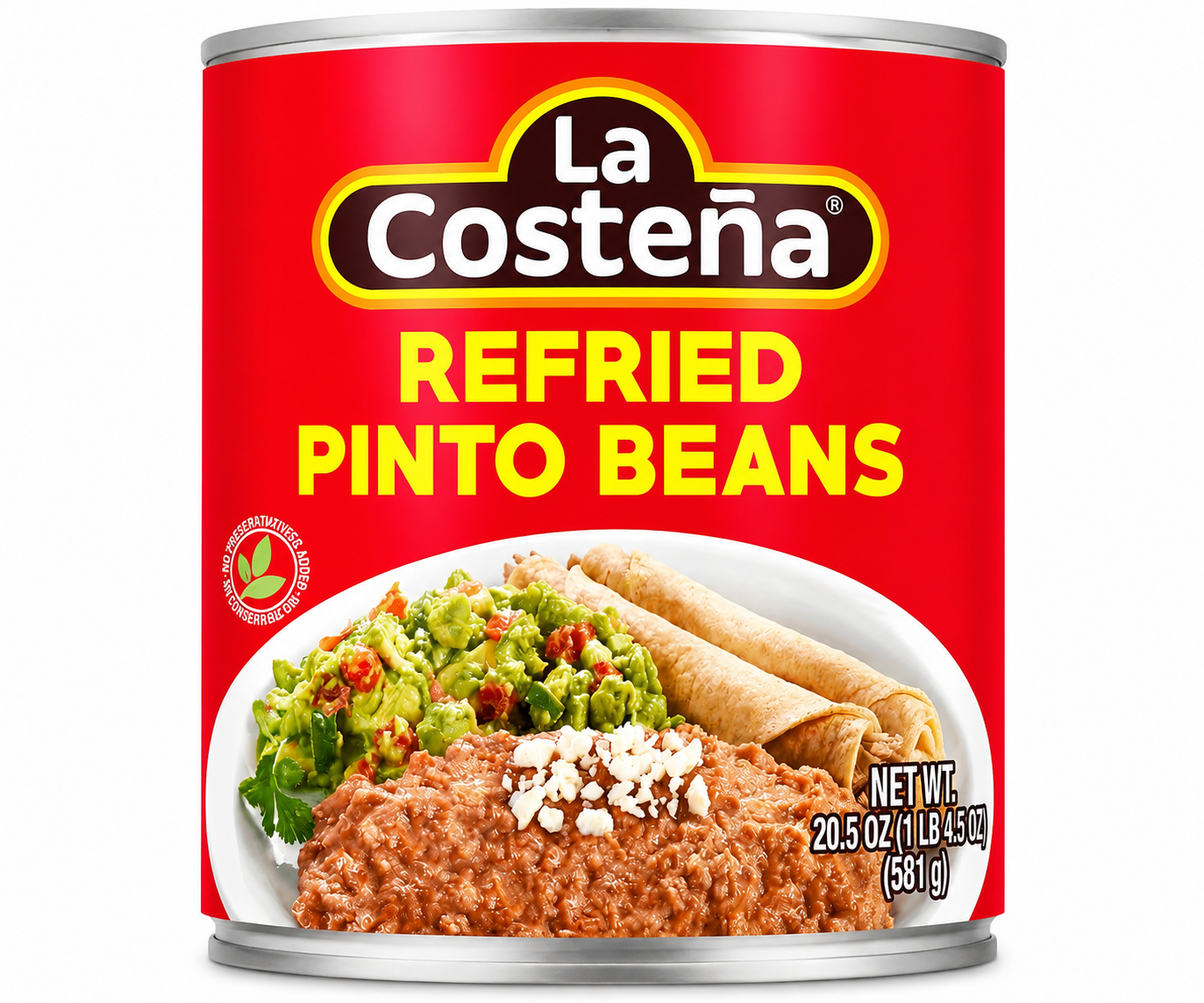 La Costeña Refried Pinto Beans, 20.5 oz