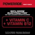 POWERADE Fruit Punch Electrolyte Sports Drink 20 fl oz Bottles 8 Pack