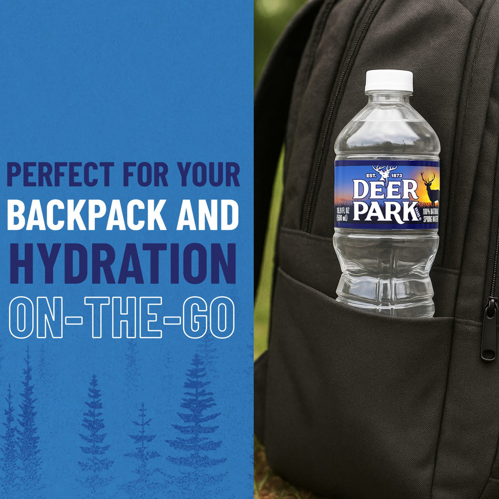 Deer Park Spring Water 16.9 fl oz Plastic Bottles 35 Pack