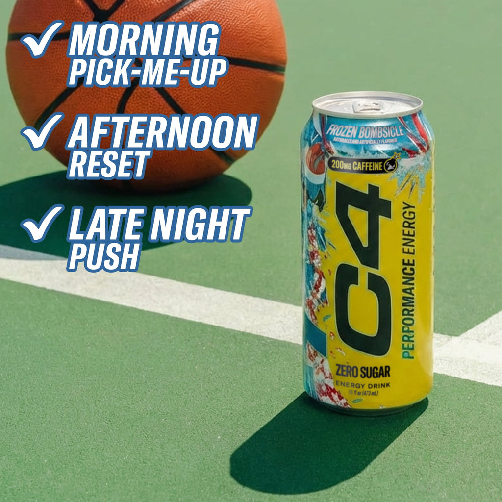 C4 Performance Energy Drink Frozen Bombsicle 16 fl oz Single Can