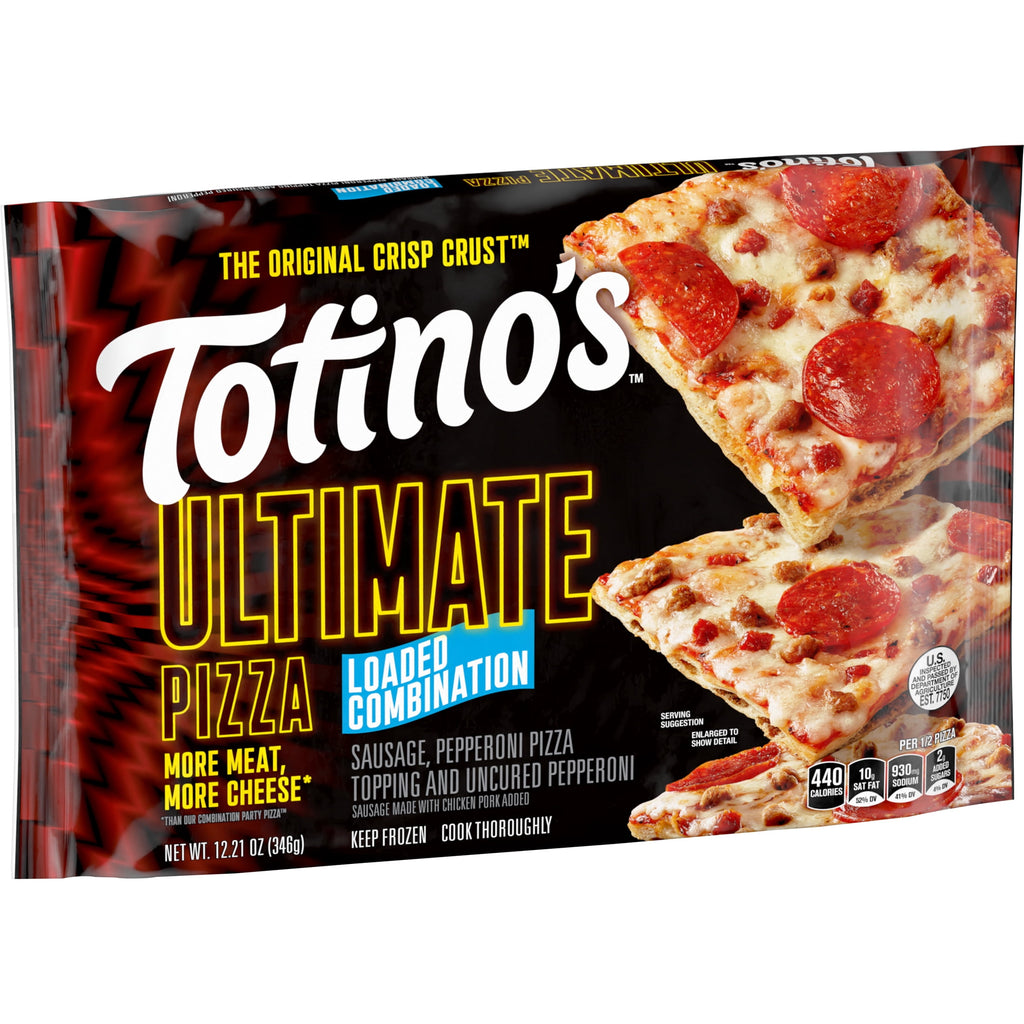Totino's Ultimate Frozen Pizza Loaded Combination 12.21 Oz
