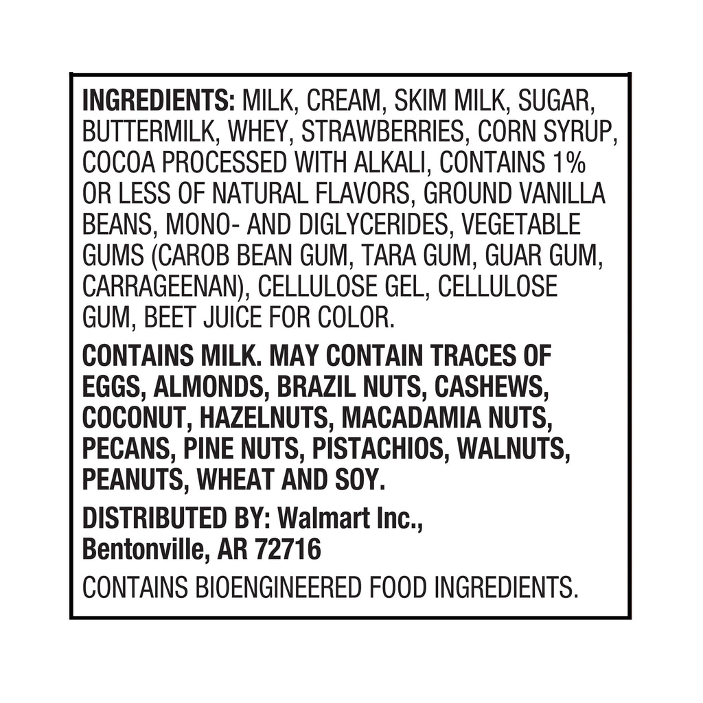 Great Value Neapolitan Ice Cream 48 Fl Oz