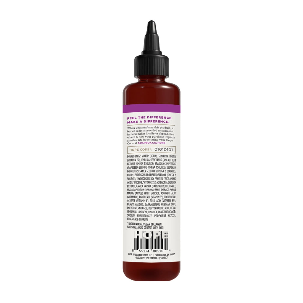 Soapbox Oh My Growth Lengthening Vitamin Booster Rinse-Out Treatment with Biotin B7 5 fl oz