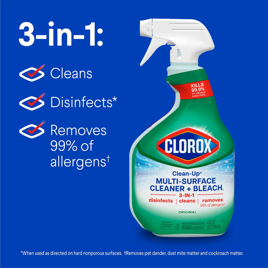 Clorox Clean-Up All Purpose Cleaner With Bleach Original 64 fl oz