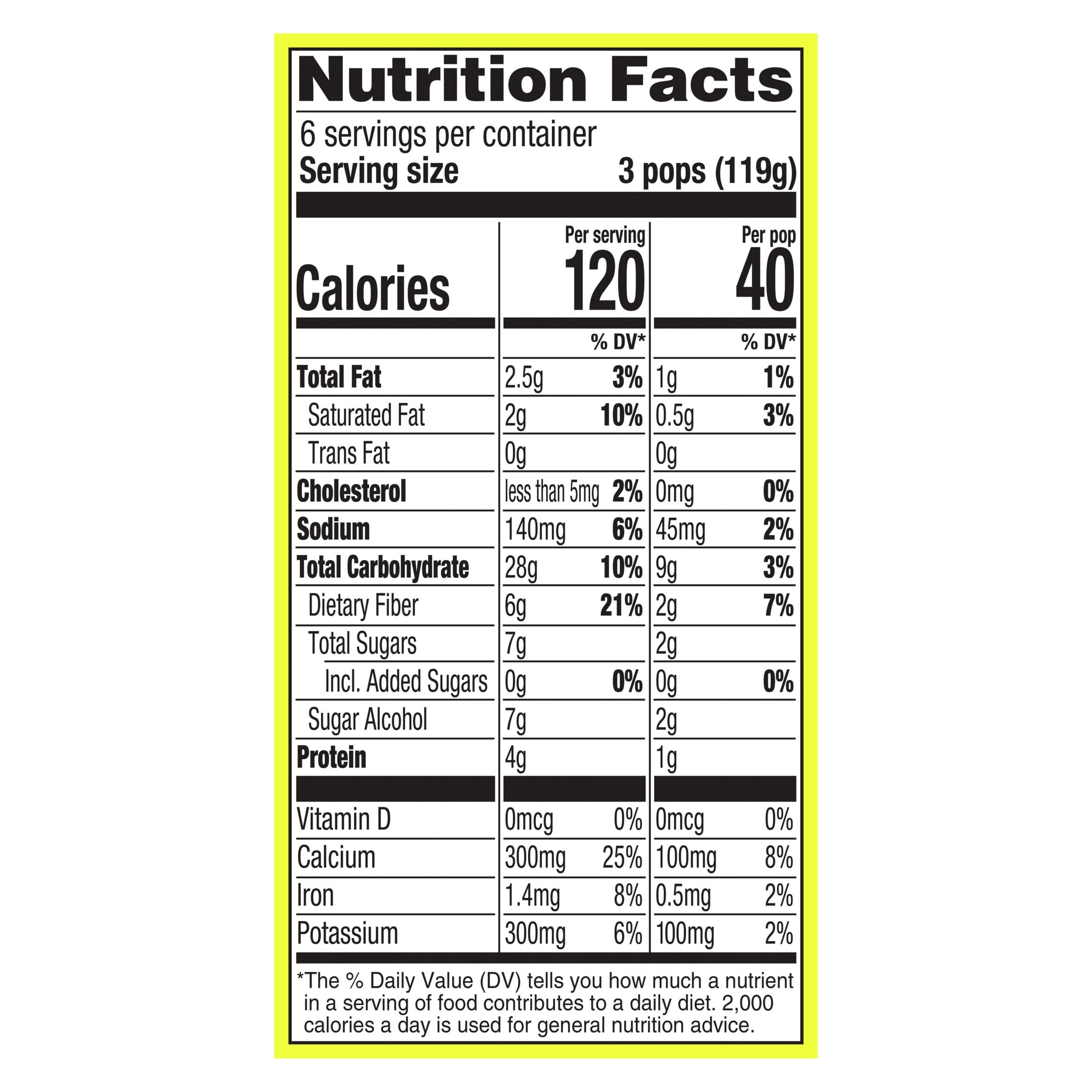 Popsicle Fudgsicle Original No Sugar Added Fudge Pops 18 Count 29.7 Fl Oz