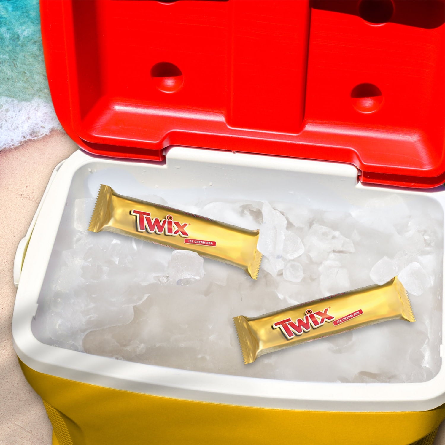 Twix Caramel Vanilla Milk Chocolate Ice Cream Bars 6 Count 11.58 Fl Oz