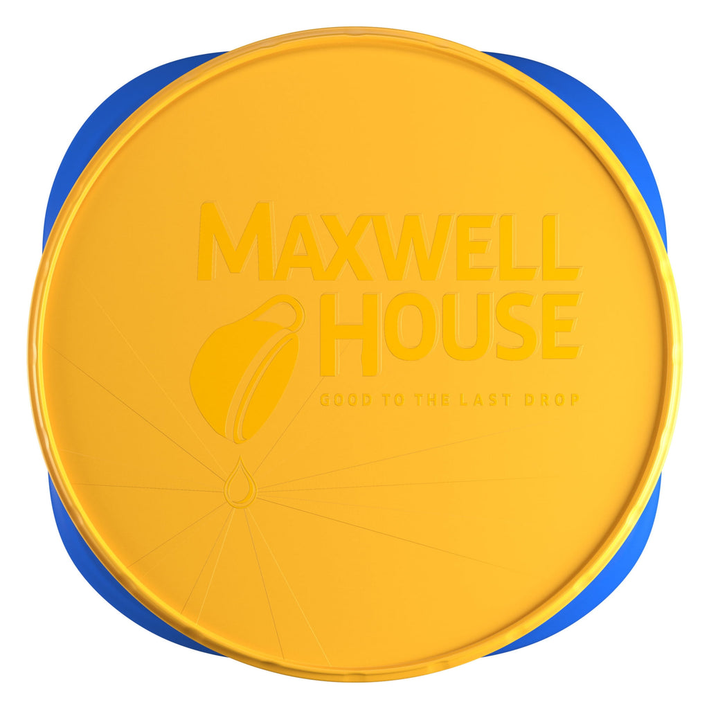 Maxwell House Breakfast Blend Naturally Caffeinated Mild Roast Ground Coffee 38.8 oz Canister