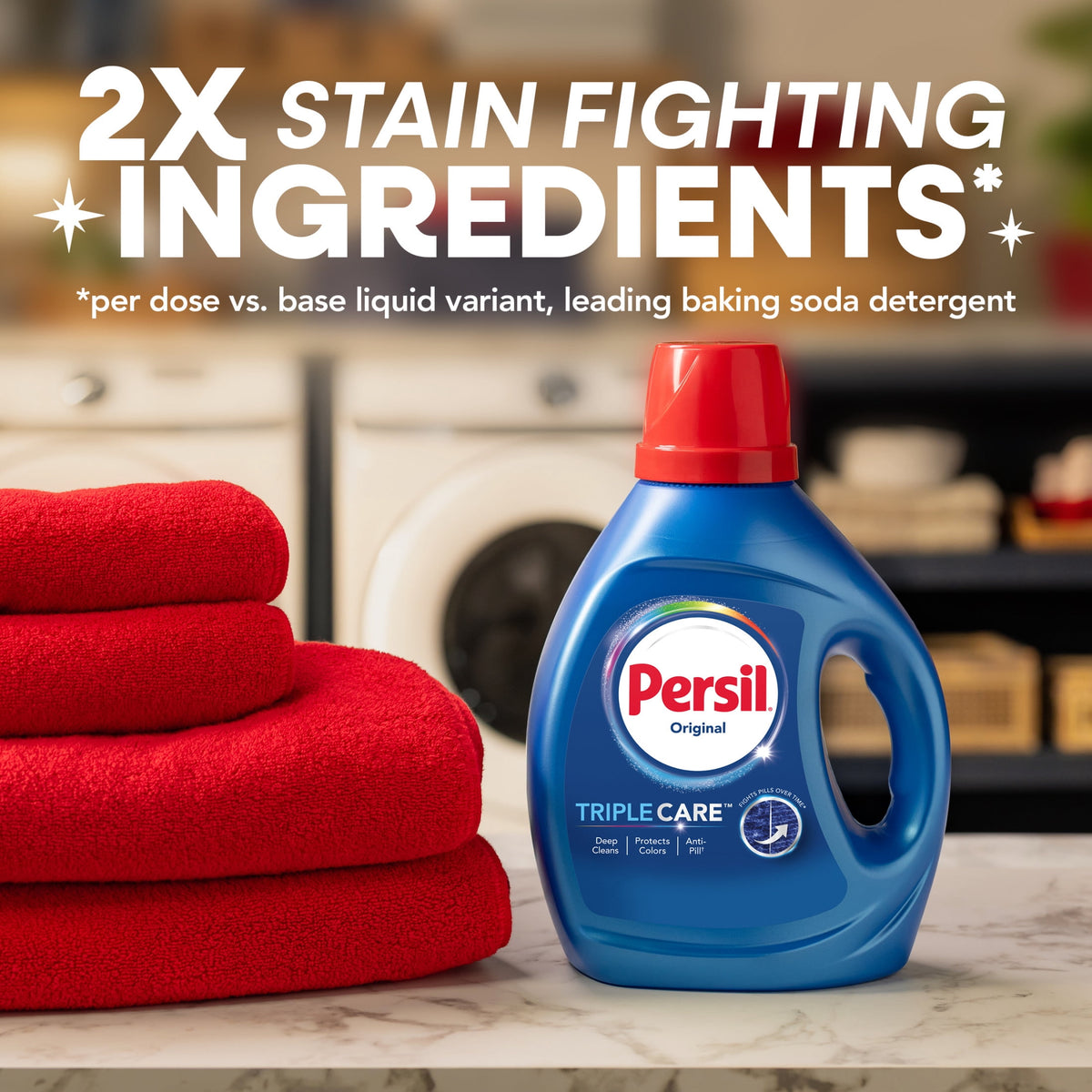 Persil Deep Clean Liquid Laundry Detergent Original Scent 34 fl oz 25 Loads