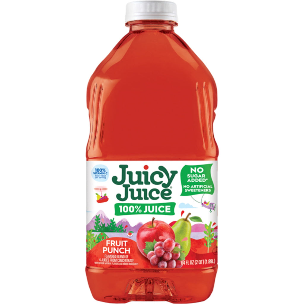 Juicy Juice 100% Fruit Punch Juice 64 fl oz Bottle