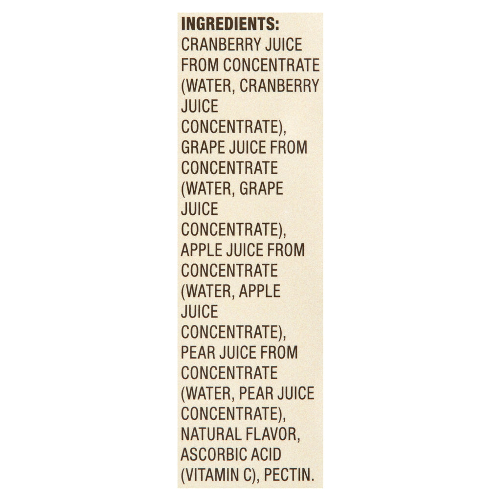 Great Value 100% Juice Cranberry Blend 64 fl oz Bottle