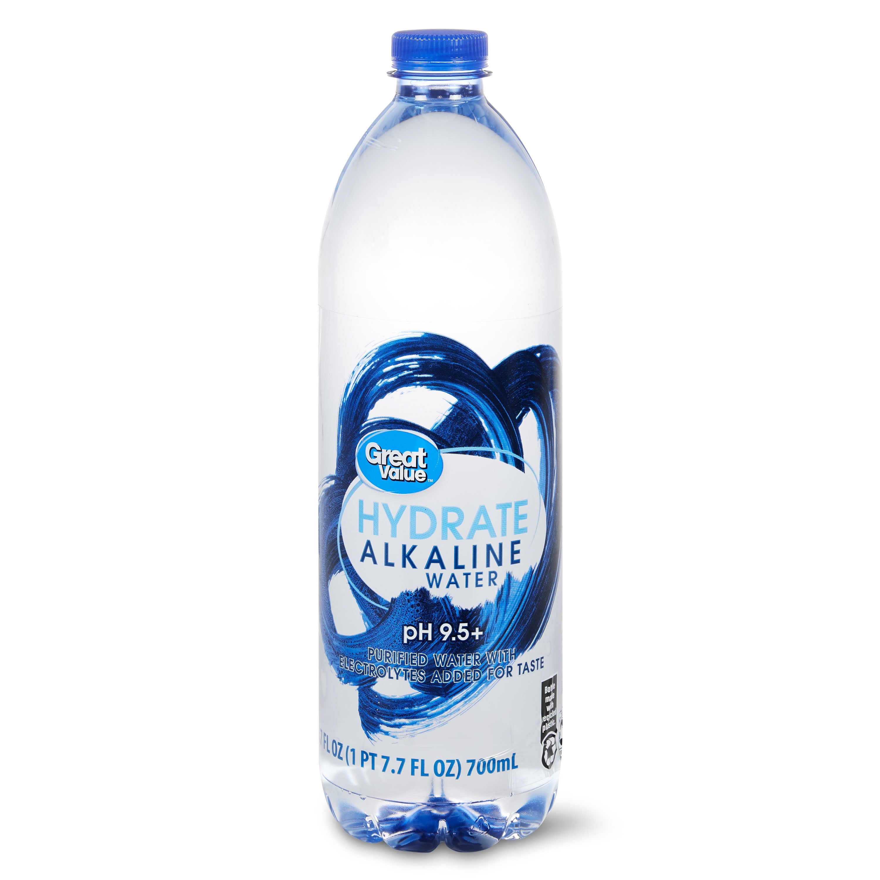 Great Value Hydrate Alkaline Water 23.7 fl oz 15 Count