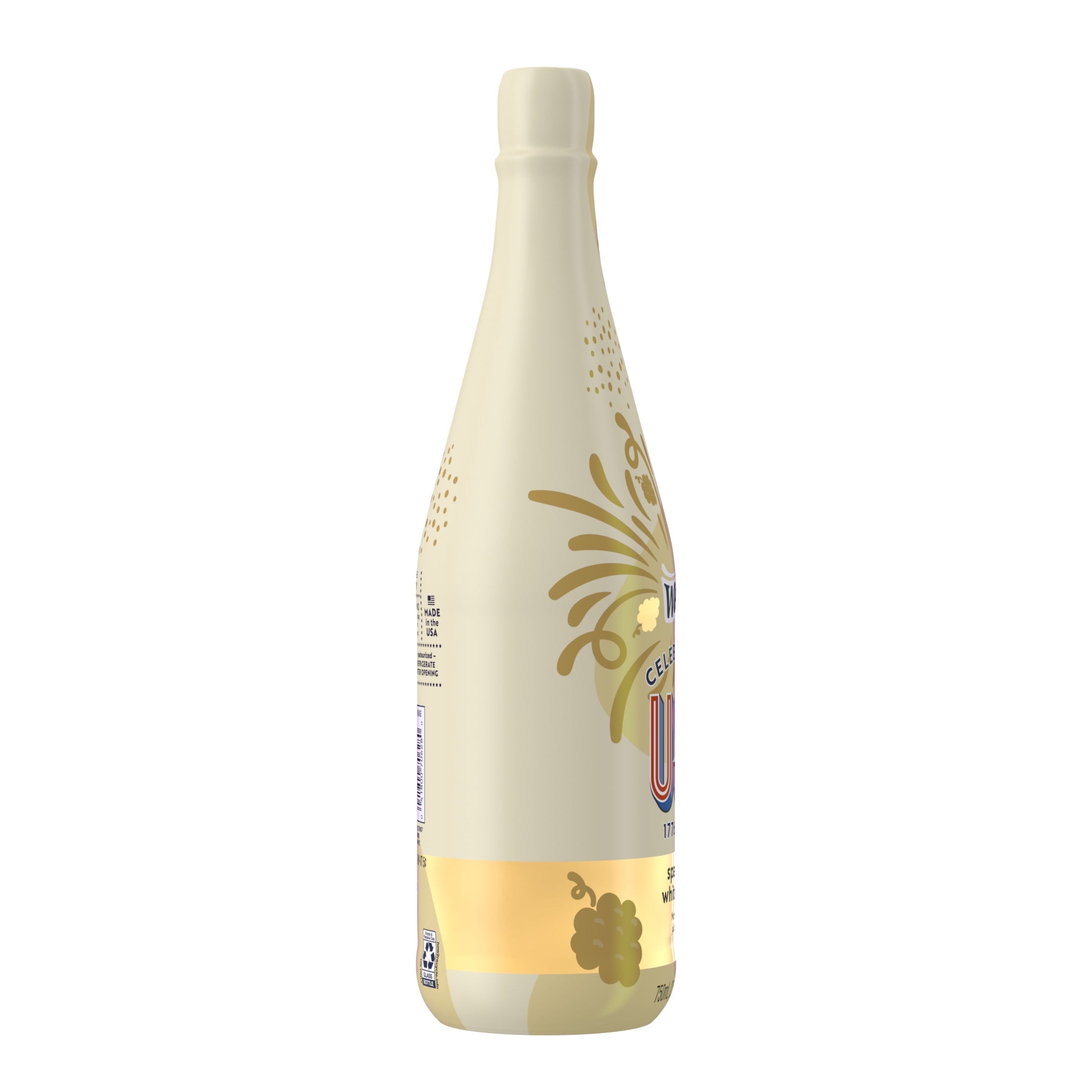 Welch's Sparkling White Grape Juice Cocktail 25.4 fl oz Bottle