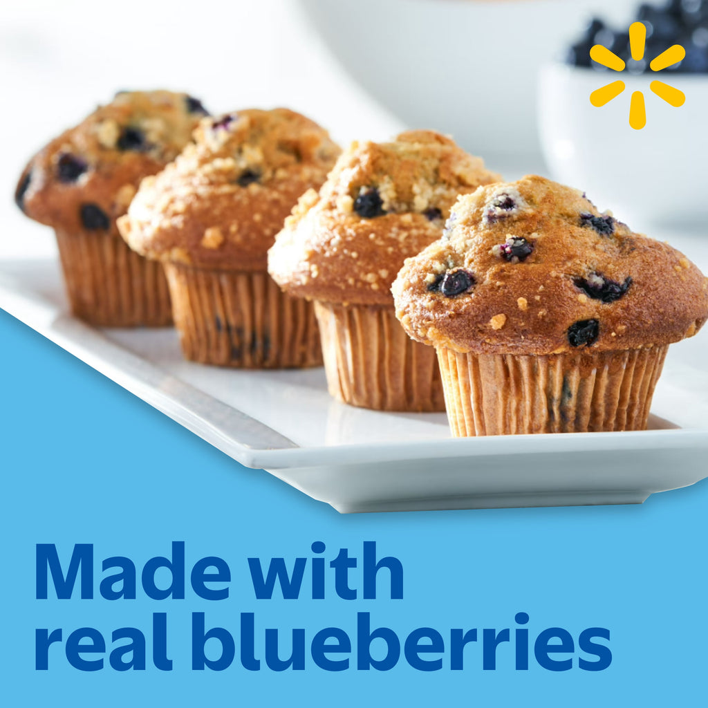 Baked Blueberry Muffins 14 Oz 4 Count Kosher Dairy Marketside